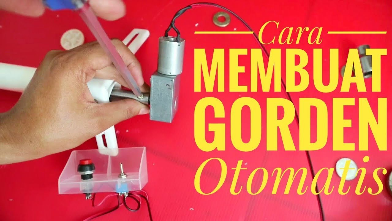 DIY Cara Membuat Gorden Otomatis 
