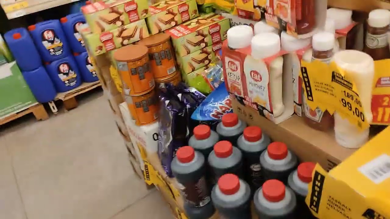 Yusufun anlatimiyla market turu