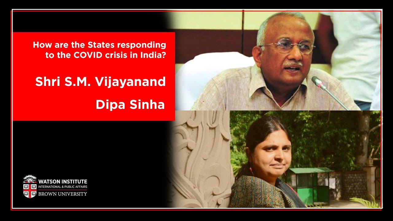 How are the States responding to the COVID crisis in India?