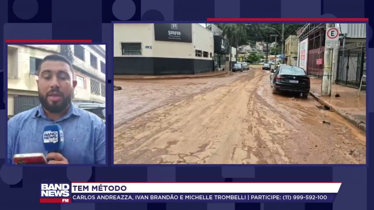 Juiz de Fora registra 23 mortos e 47 desaparecidos após temporal