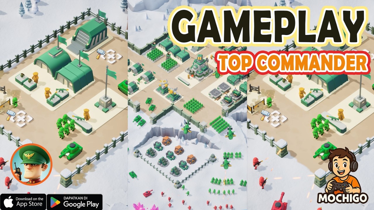 Top Commander Gameplay - Mobile Game (Android)