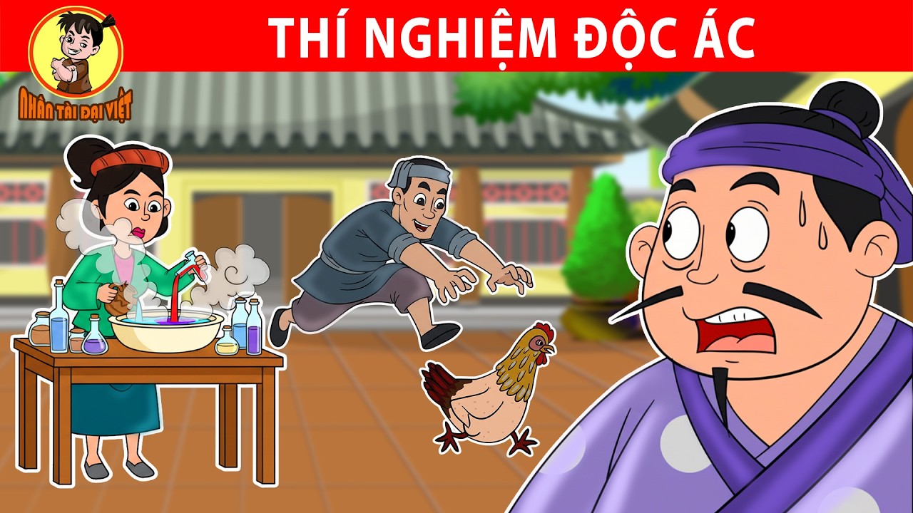 THÍ NGHIỆM ĐỘC ÁC - Nhân Tài Đại Việt - Phim hoạt hình - Truyện Cổ Tích Việt Nam