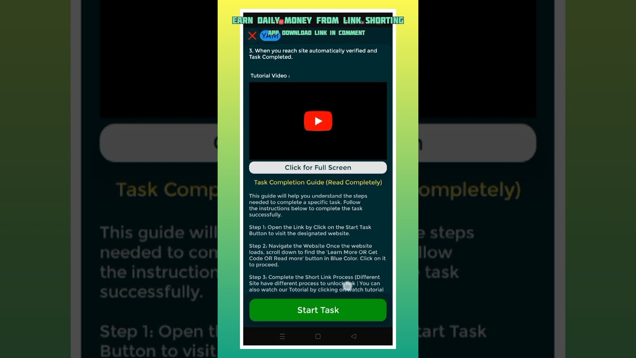 new Paytm cash earning app || task earning app #shorts #taskearningapptoday #newearningapptoday