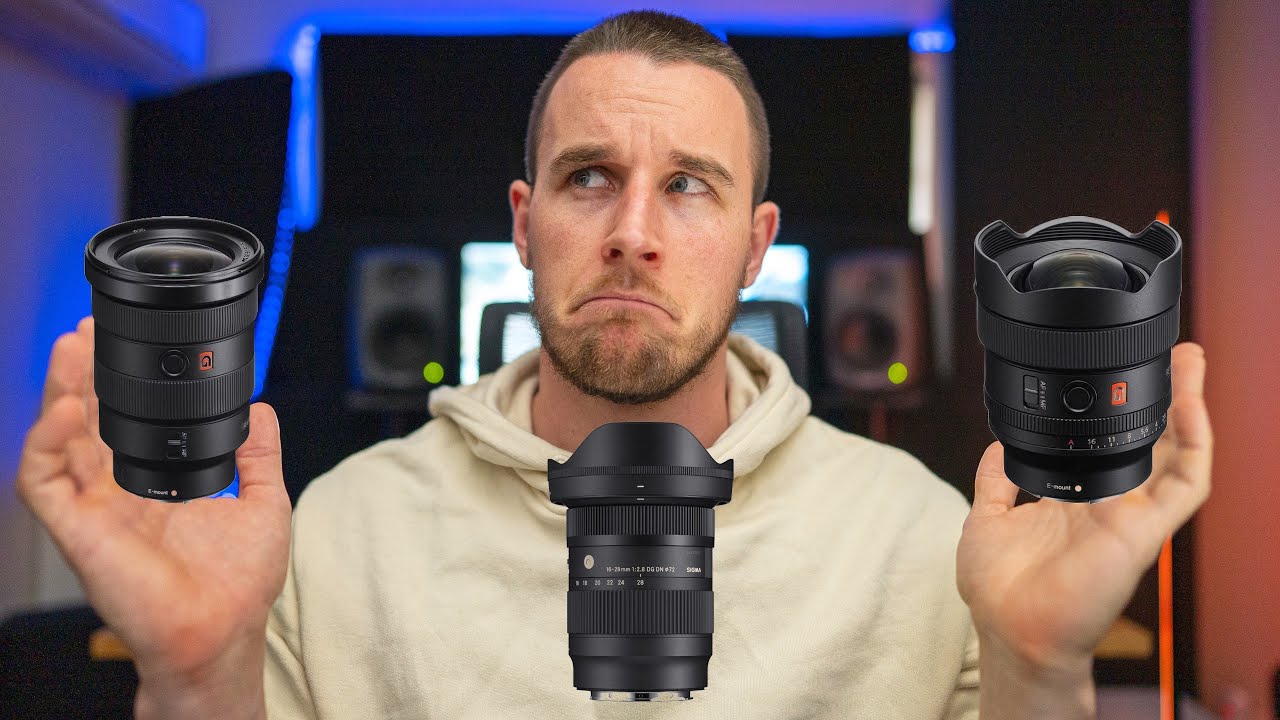 Sony 14mm VS 16-35GM II VS Sigma 16-28mm Lens Comparison | Best Sony Wide Lens For Real Estate?