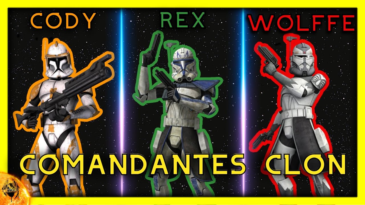 🔥 Cada COMANDANTE CLON de Star Wars