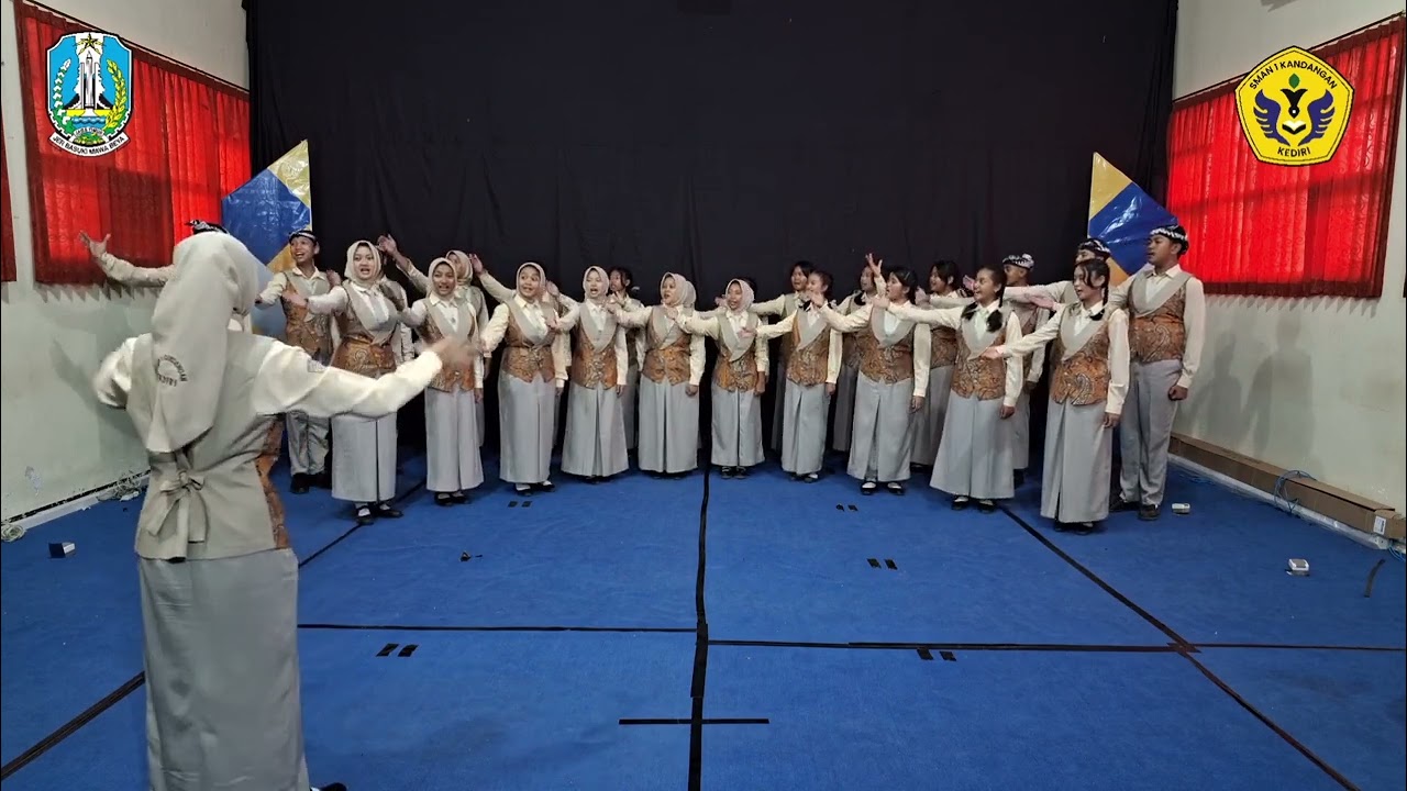 LOMBA PADUAN SUARA MARS JAWA TIMUR 2025 - SMAN 1 KANDANGAN 
