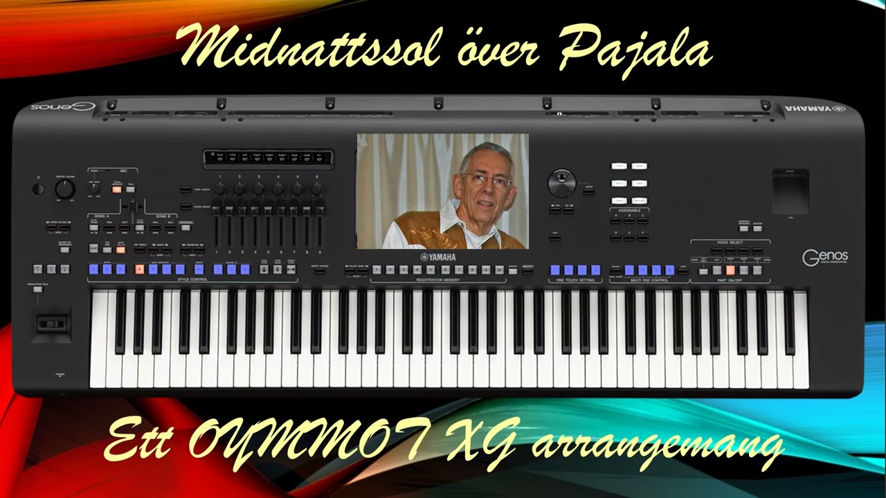 Midnattssol över Pajala