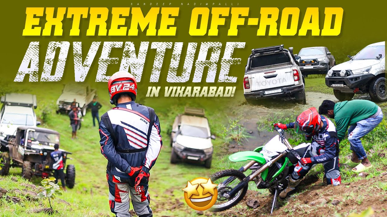 Extreme Off-Road Adventure in Vikarabad! 🔥| Sandeep Nadimpalli | Telugu |
