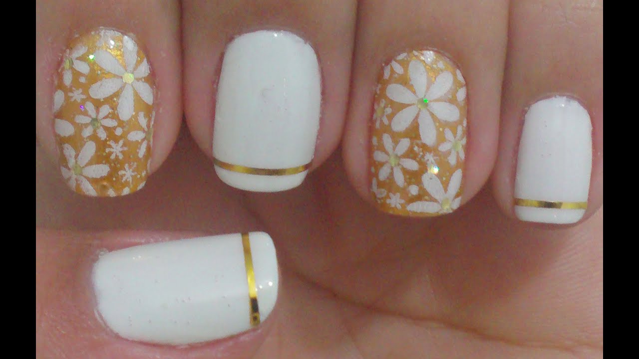 Unhas Decoradas Para o Ano Novo Manual Bela e Simples