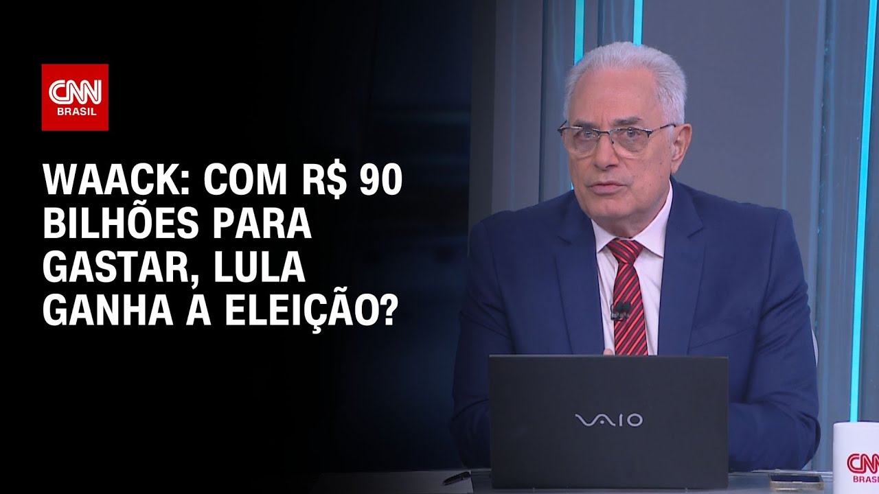 Waack: Com R$ 90 bilhões para gastar, Lula ganha a eleição? | WW