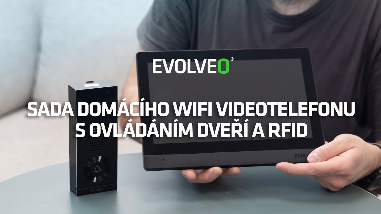 EVOLVEO DoorPhone AHD10 | Jak jednodu&scaron;e nainstalovat a zprovoznit WiFi videotelefon s RFID