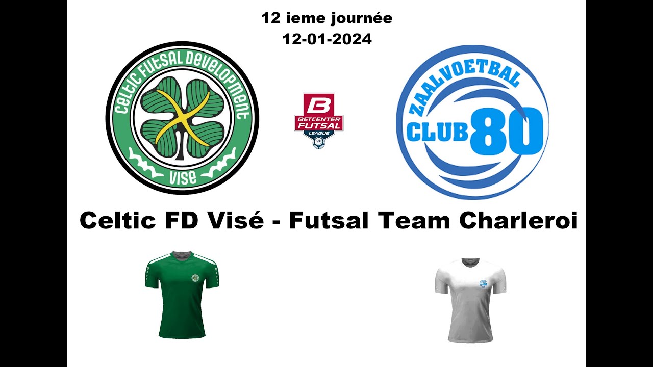 HIGHLIGHTS - Celtic FD Visé - KK Malle Beerse ( 12-01-2024 ) score 7-2