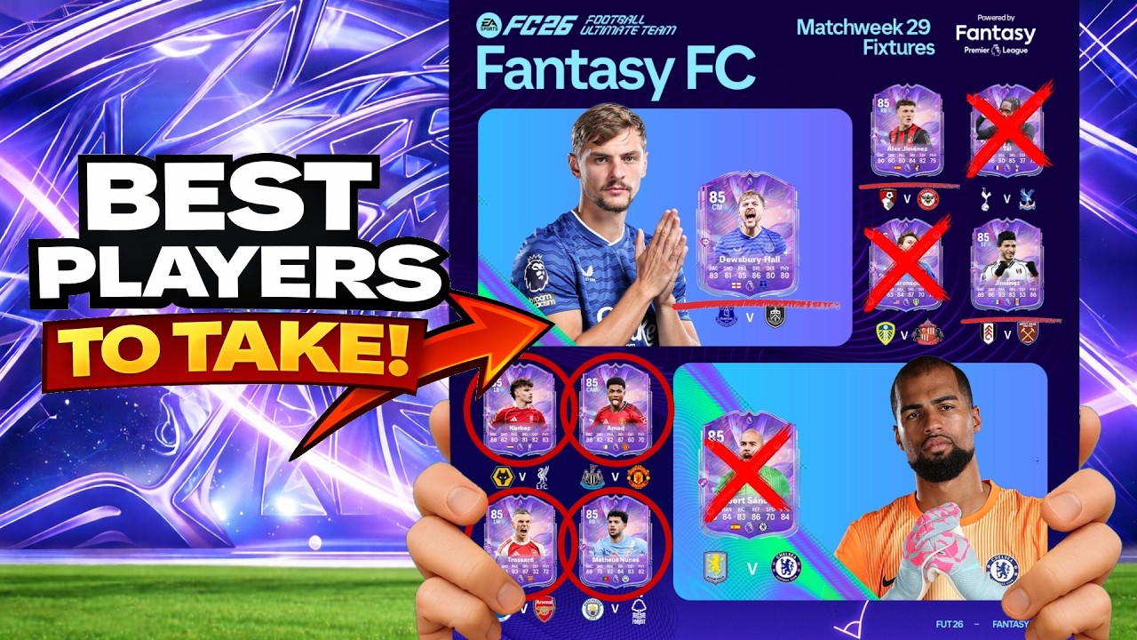 MUST TAKE PLAYERS for The FPL FC 26 CHOICES!