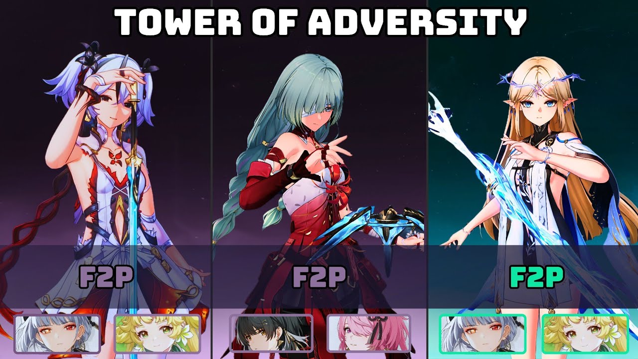 S0 F2P Phrolova Taoqi / S0 F2P Camellya / S0 F2P Cartethyia | ToA 2.5 | Wuthering Waves