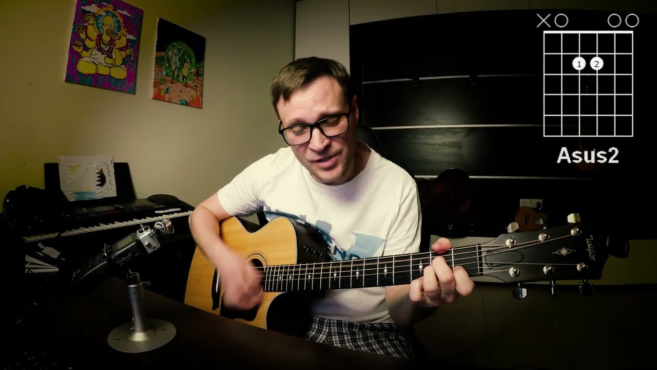 Мой рок-н-ролл под гитару (Би2 / Чичерина) 🎸 аккорды / кавер / табы для гитары