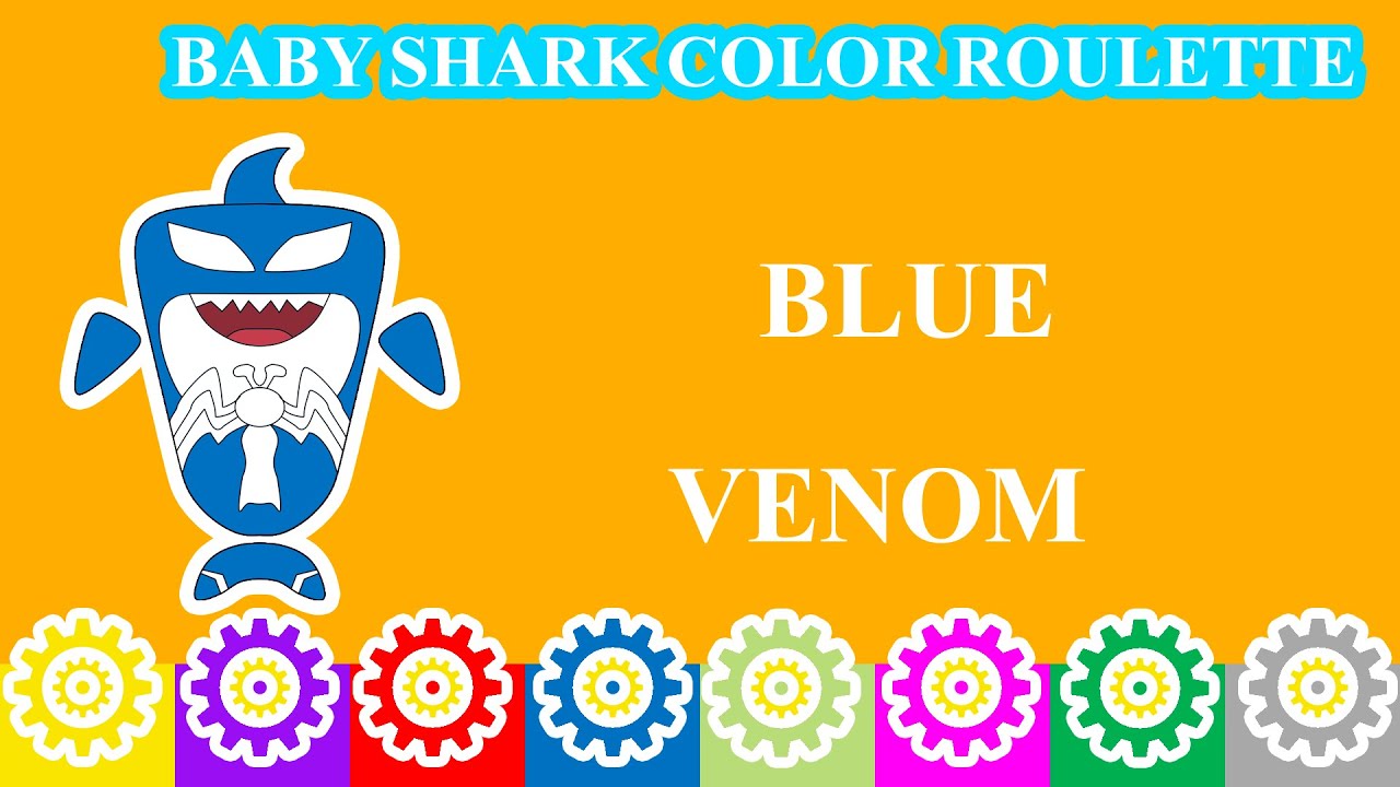 BABY SHARK COLOR ROULETTE  BLUE venom