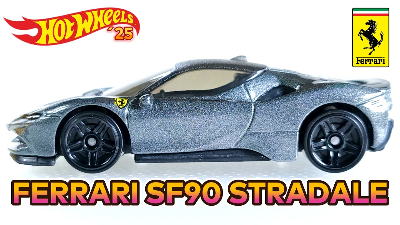 HOTWHEELS FERRARI SF90 STRADALE 2025 SERIES HW FACTORY FRESH N:191/250 UNBOXING
