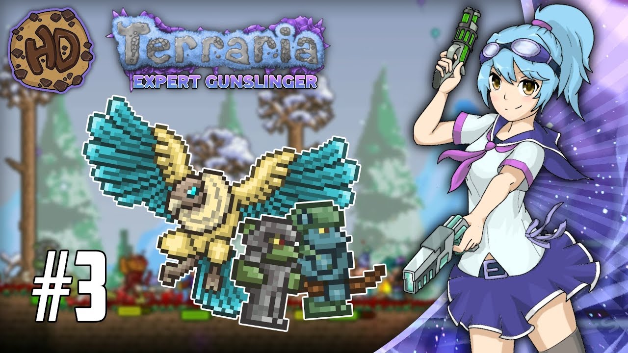 GRAND THUNDER BIRD & GOBLIN ARMY! Terraria Super-Modded Gunslinger | 1.3.5 #3