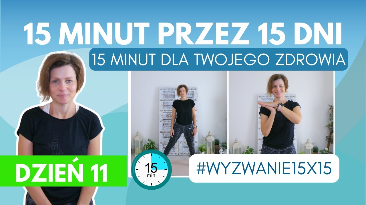 Dzień 11 Wyzwania Fitness 15x15 - Równowaga i lekkość – Ćwiczenia, które zmieniają Twoje poranki! 🌞