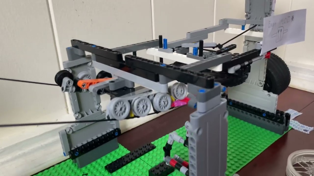Lego ski lift: grip comparison