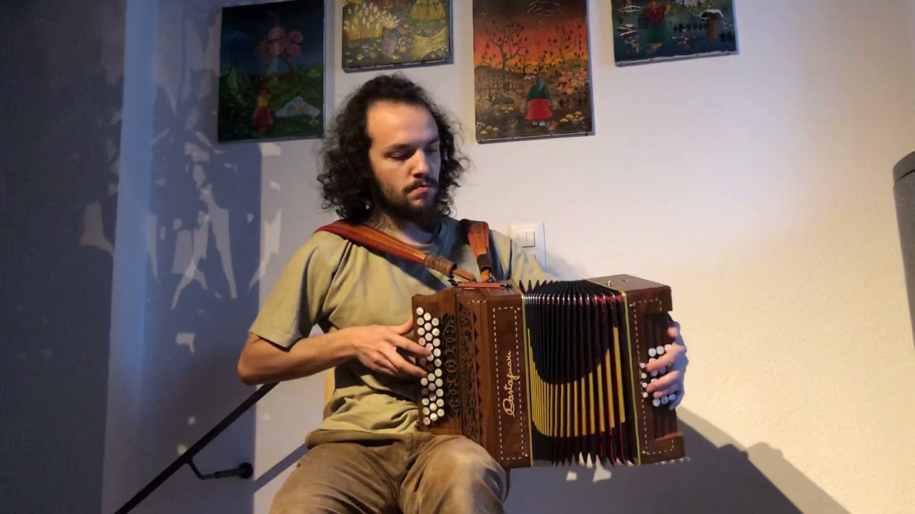 Lindin menuetti - diatonic accordion