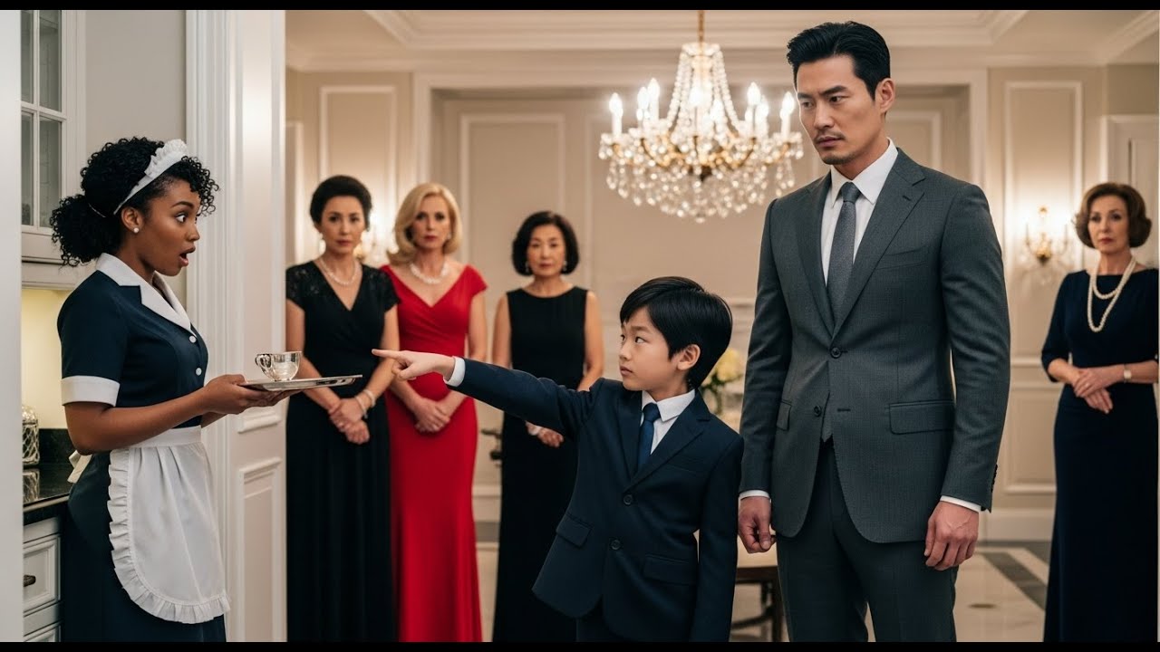 THE KOREAN MAFIA BOSS ASKED HIS SON TO CHOOSE A MOTHER AMONG  — BUT HE CHOSE THE BLACK MAID