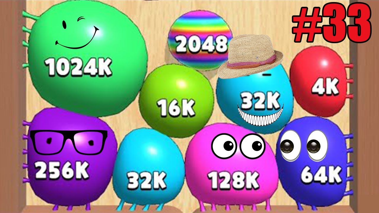 Blob merge 3d TOP 1 player in WORLD Max level gameplay (android ios) NEW UPDATE #33