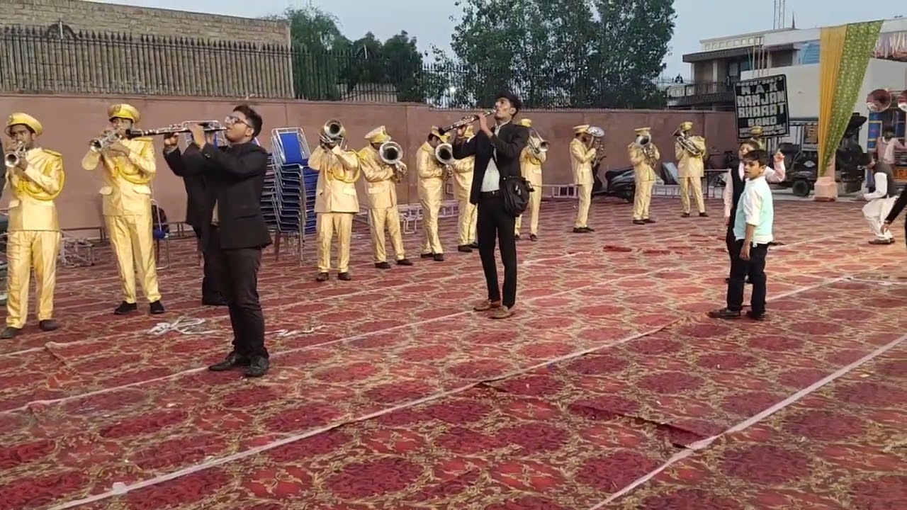 Ramjan Bharat Band SardarShahar..Ma.Aamin Bhiyani (March Salami) New Band Dress