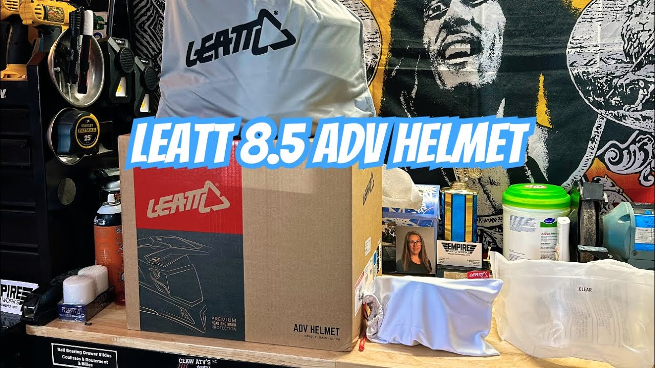The new Leatt 8.5 ADV helmet 