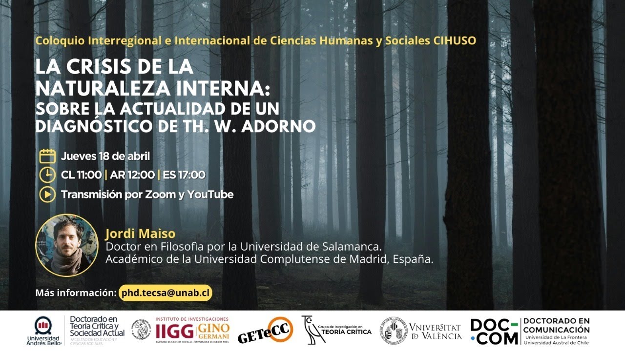 Coloquio CIHUSO - Jordi Maiso / U. Complutense de Madrid, España