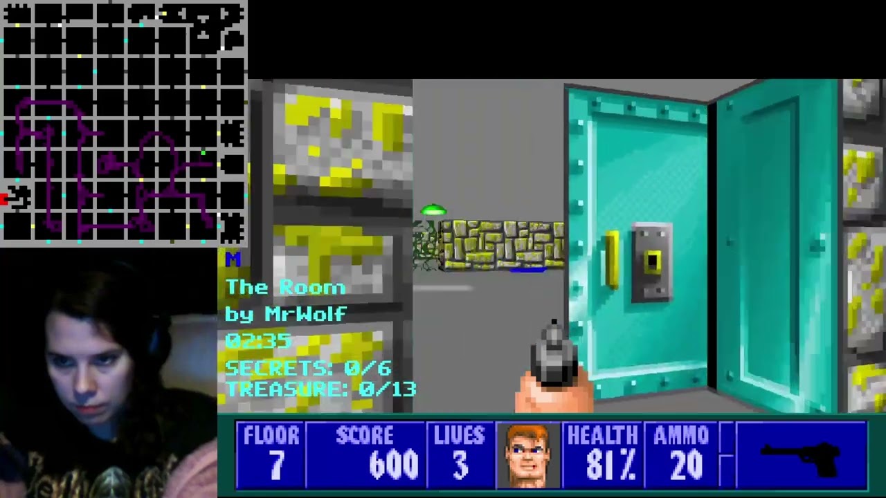 Wolf3D mod: Where the duck am I (Level 7)