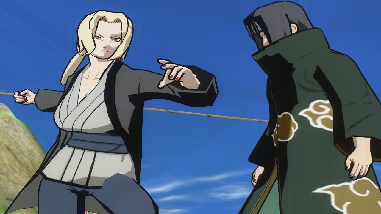 {Tsunade Vs Itachi} Naruto Shippuden Ultimate Ninja 5