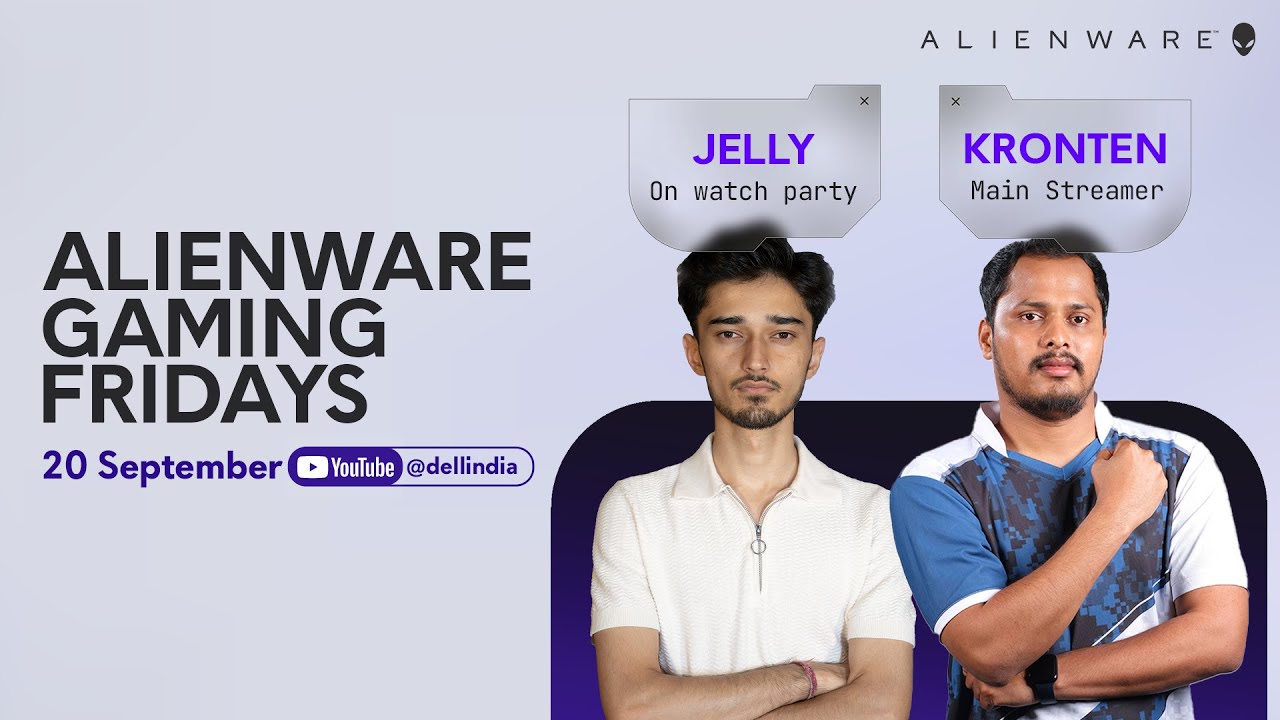 LETS GO KOCHI | Alienware Gaming Fridays ft. Kronten | 20th Sep  2024 | PUBG PC