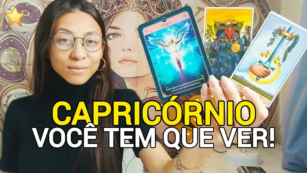 CAPRICÓRNIO♑️Sinceramente Capri.. A Espiritualidade TEM PLANOS MAIORES Para Você. Onde Tem Fumaça...