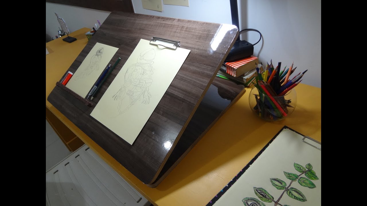 DIY  PRANCHETA PARA DESENHO - FÁCIL & BARATO !