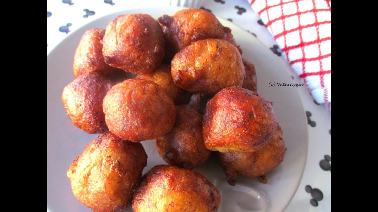 How to make Banana Corn Puff Puff/Beignets Maïs/Beignets Banane/Accra Banana/Akara Banana