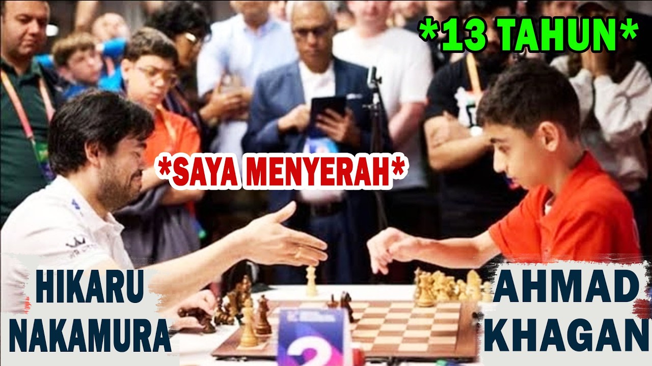 Menggegerkan! Hikaru Tumbang dari IM 13 Tahun Azerbaijan Ahmad Khagan - Catur Dunia