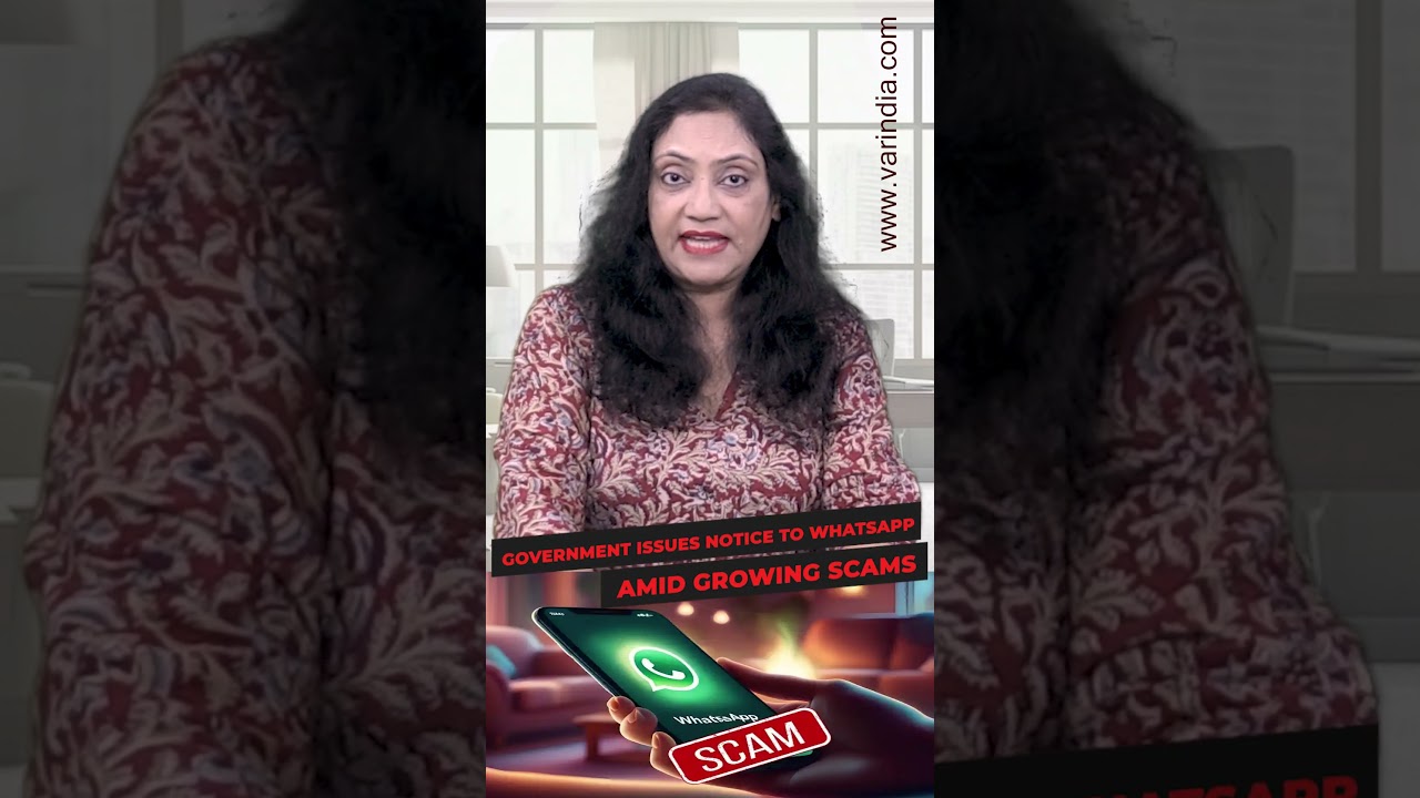 Government issues notice to WhatsApp amid growing scams #shortsvideo