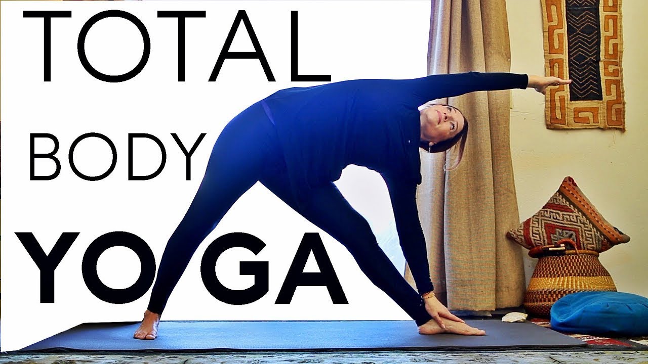 20 Minute Total Body Yoga Workout For (Flexibility And Strength) | Fightmaster Yoga Videos