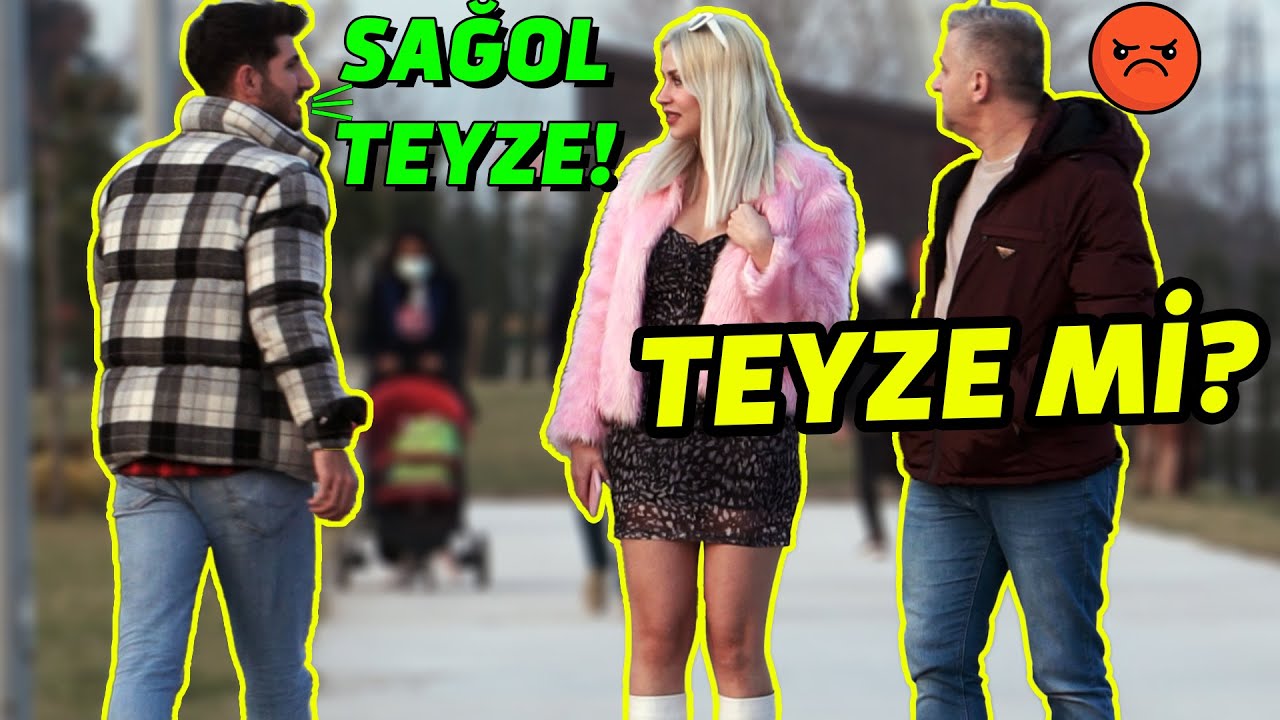 GENÇLERE ABSÜRT HİTAP ET! - TEŞEKKÜRLER TEYZE! - KAMERA ŞAKASI