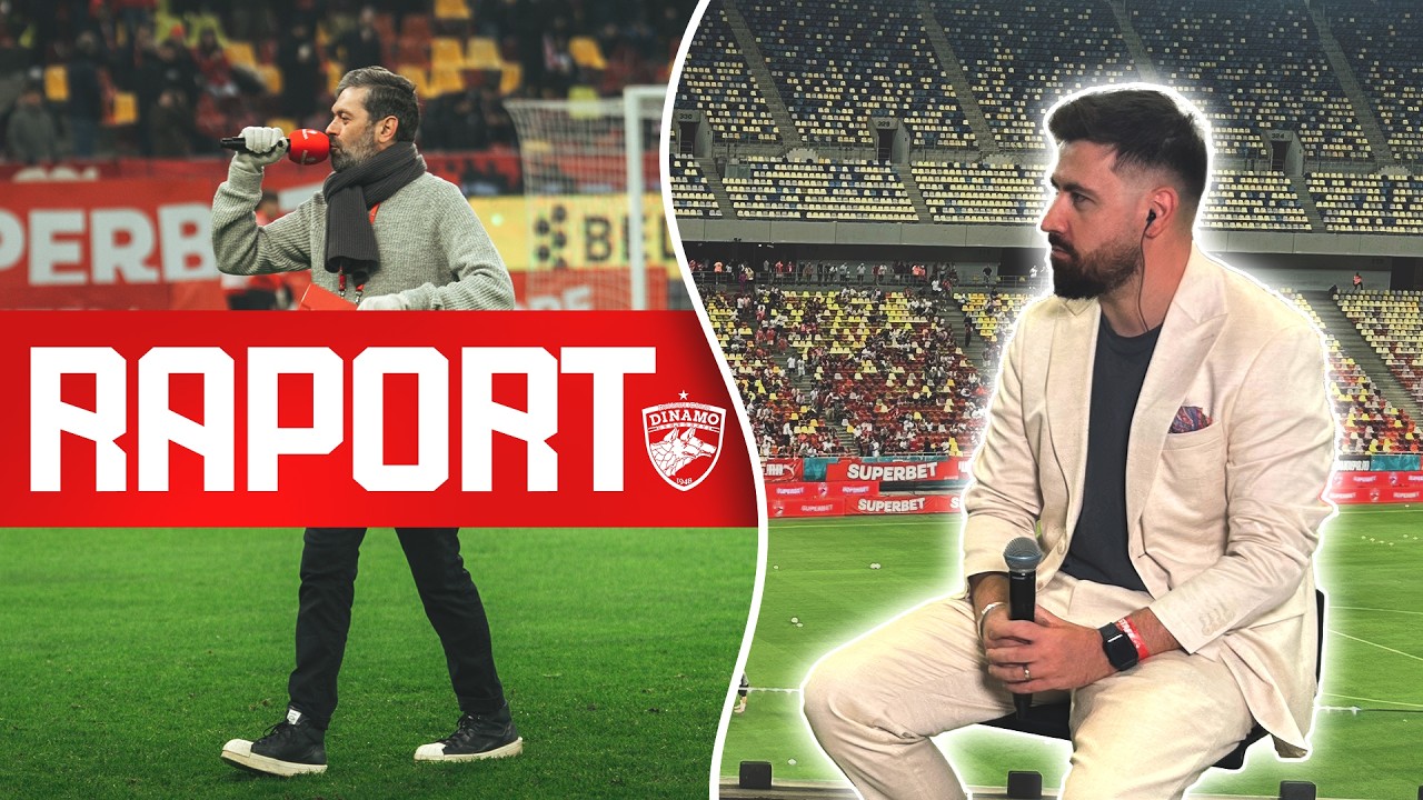 Ce nu se vede la TV după două înfrângeri | Glăvan explică totul, Dinamo la Raport cu Știucă - LIVE