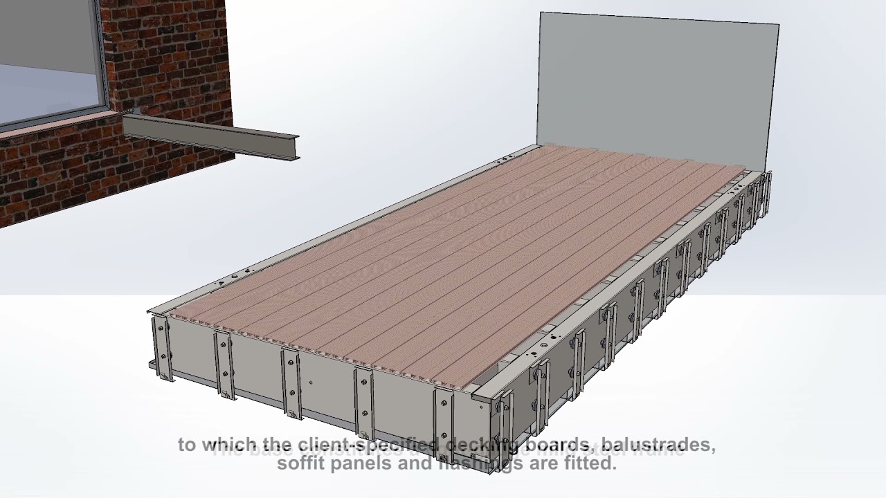 Off Site Manufactured Modular Balconies - The Perch Swiftfit Balcony by Arc Engineering