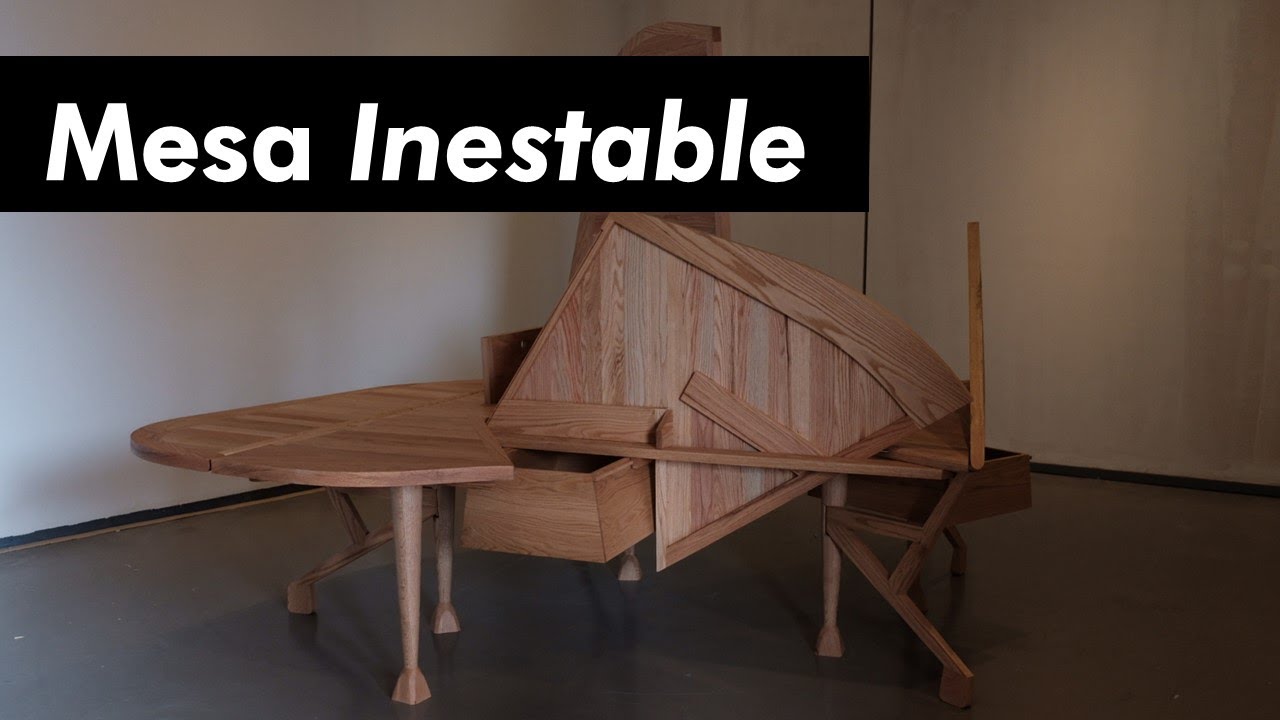 La Mesa Ines-table de Enric Miralles | Joselo Maderista