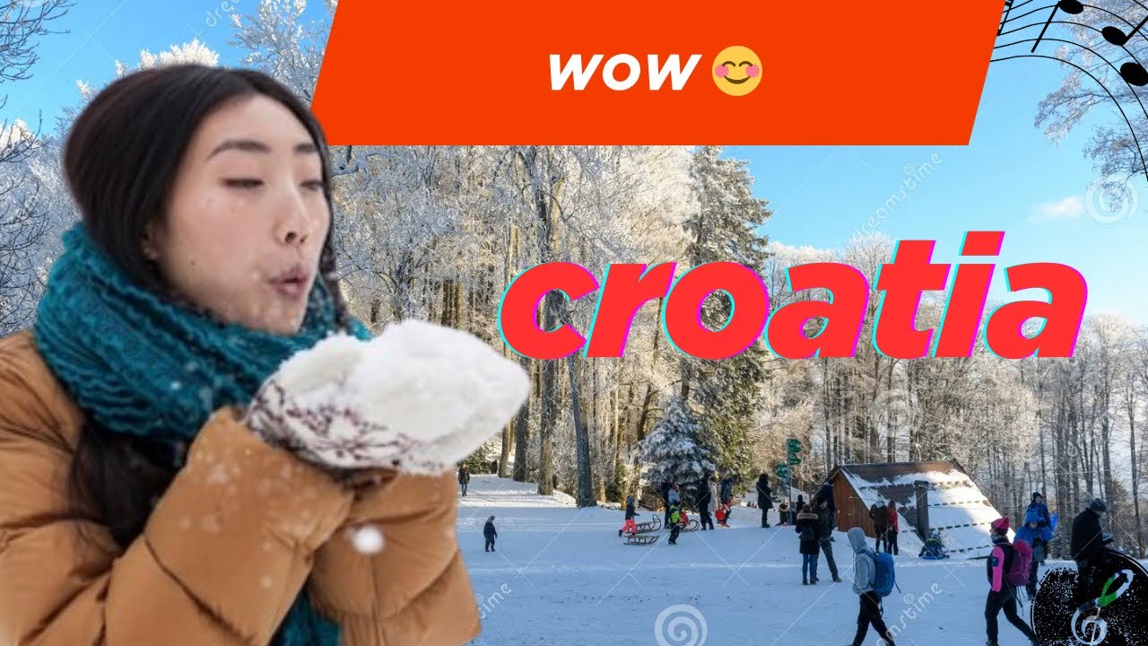 Snijeg u Hrvatskoj. Snow in Croatia. क्रोसियामा हिउ 😊😊😍😍 #croata  #zagrebcroatia #nepaliincroatia 