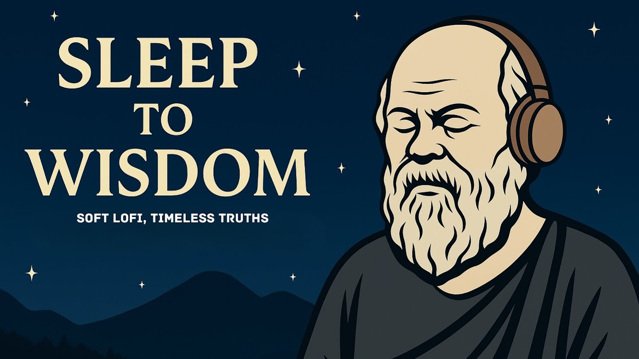 Lofi Philosophy Nap 💤 Fall Asleep to Socrates, Buddha & Lao Tzu Teachings