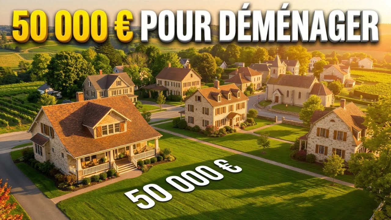 10 Villes Qui PAIENT Les Nouveaux Habitants (Jusqu'à 50 000€) [2026]
