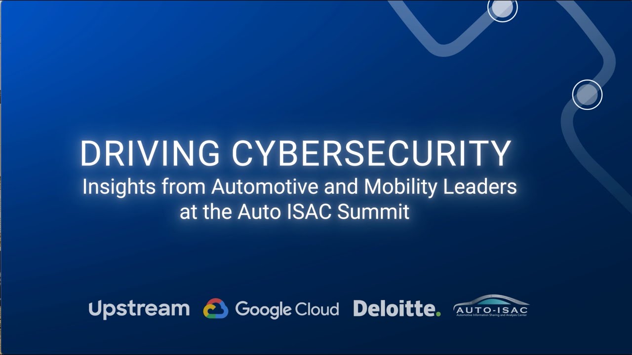 Driving Cybersecurity - CISO Conversations: Insights from Automotive and Mobility Leaders