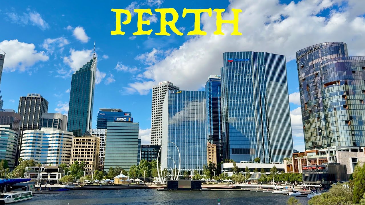 PERTH CBD Walking Tour 🇦🇺 | Walk Through the Heart of Perth City | 4K| Walk The World 🚶‍♂️