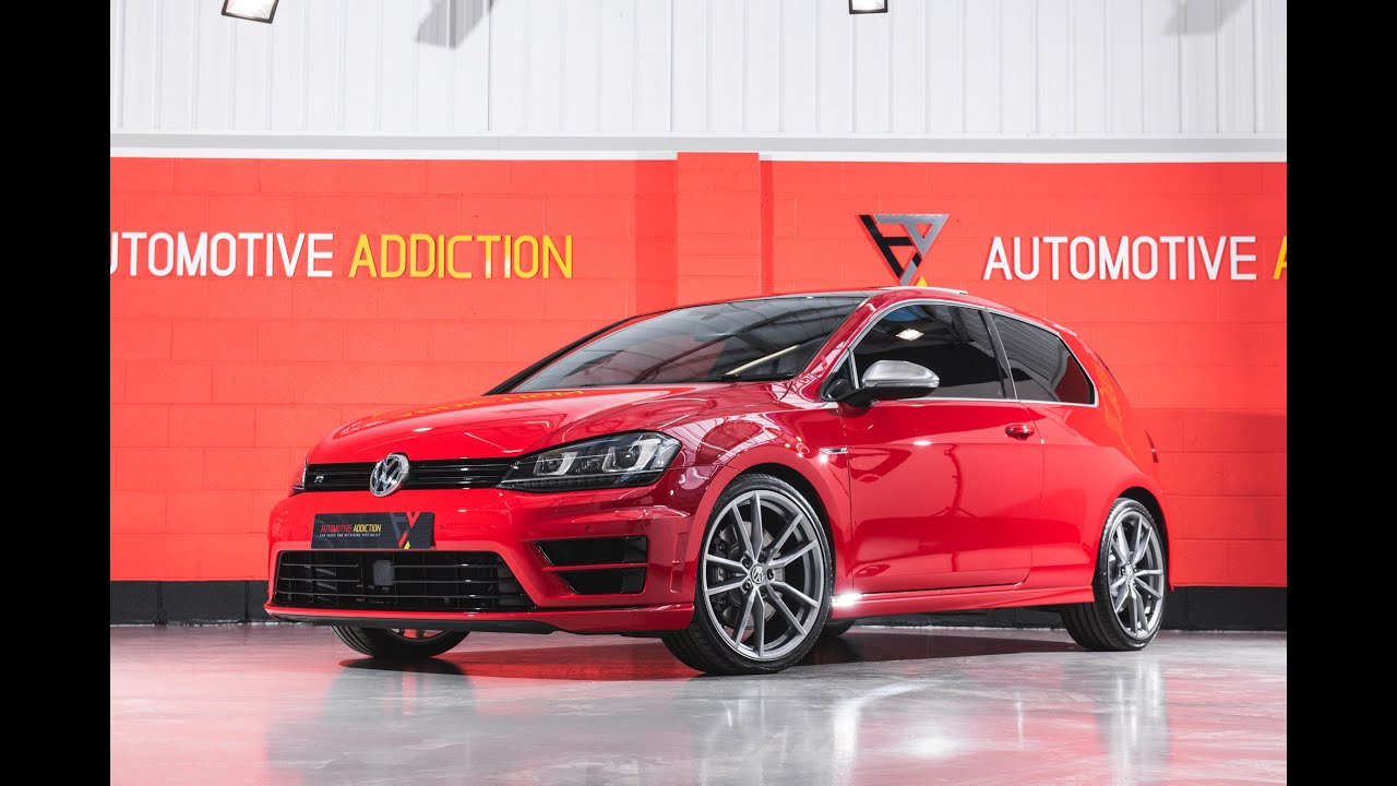 2017 Volkswagen Golf R DSG Tornado Red | APR Stage 2 (387BHP) For Sale at Automotive Addiction