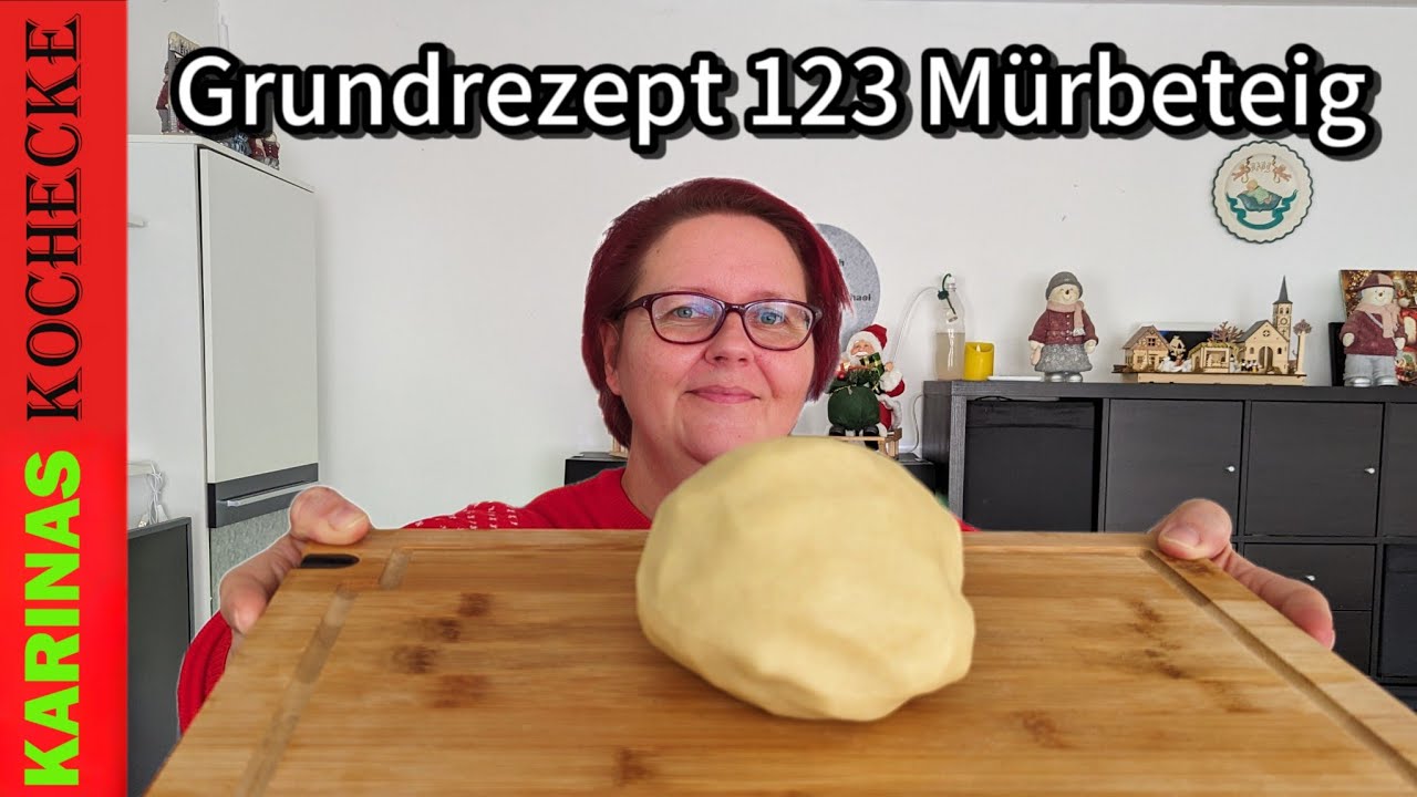Einfach & Schnell: Grundrezept f&uuml;r  M&uuml;rbeteig der 123 Teig Perfekte Weihnachtspl&auml;tzchen 🎄🍪